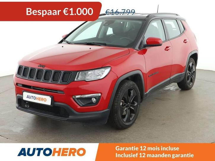 Jeep Compass 1.4 M-Air Longitude FWD (bj 2019), Auto's, Jeep, Te koop, Compass, ABS, Achteruitrijcamera, Airbags, Airconditioning