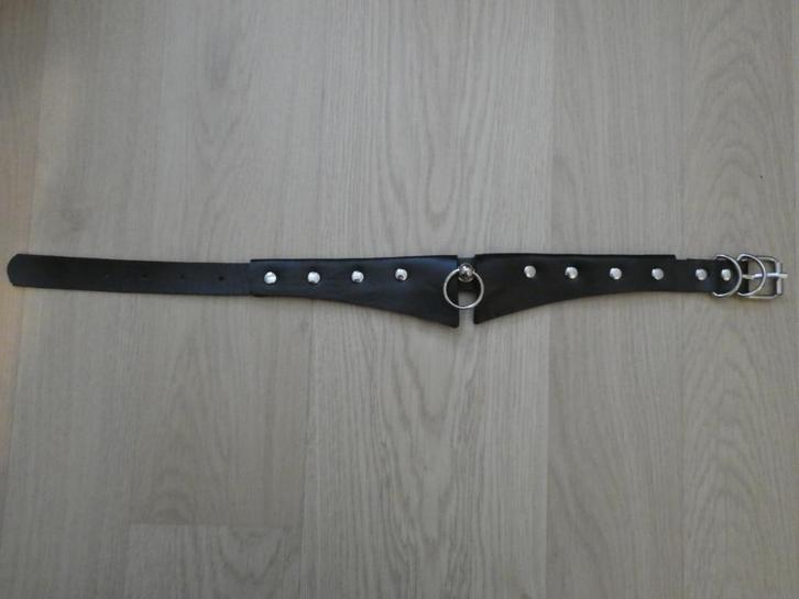 Collar Faux Leather Kraag, Kleding | Dames, Riemen en Ceinturen, Nieuw, Zwart, Ophalen of Verzenden