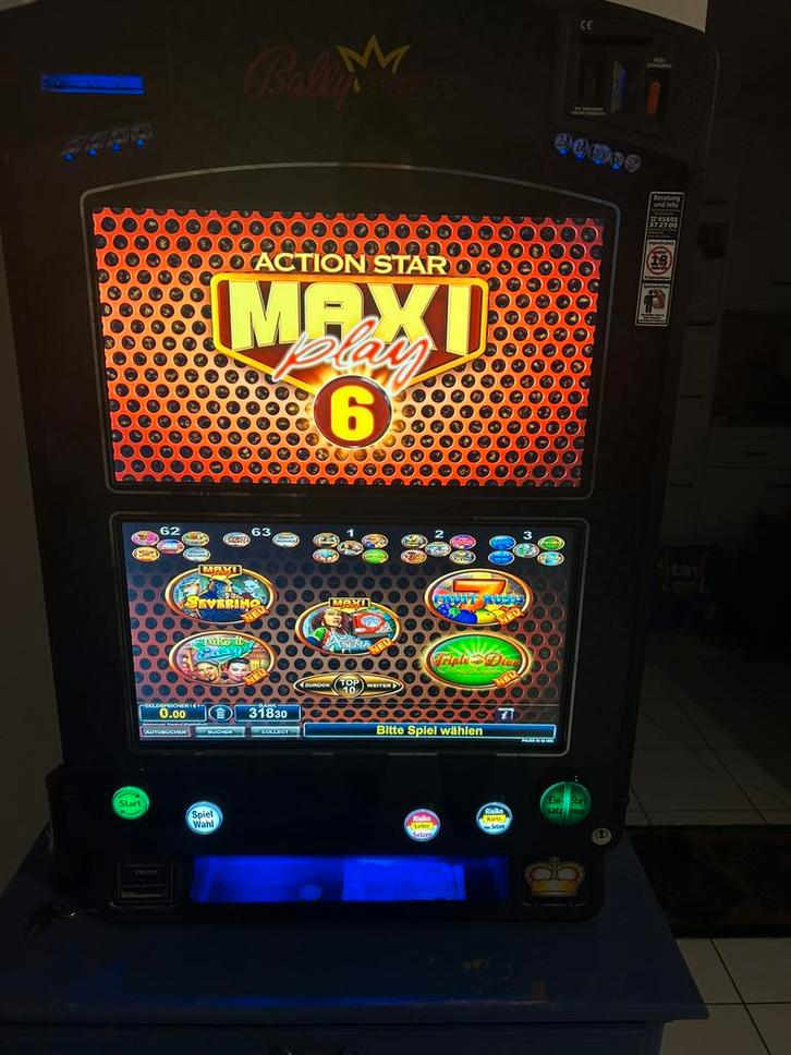 Bally Wullf, Verzamelen, Automaten | Gokkasten en Fruitautomaten, Zo goed als nieuw, Euro, Met sleutels, Ophalen