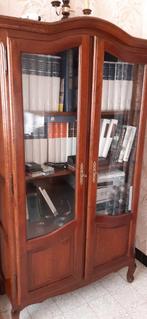 Meuble vitrine bibliothèque, Comme neuf, Enlèvement