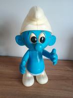 Schtroumpf vintage 3D 40cm, Collections, Schtroumpfs, Enlèvement, Utilisé, Autres Schtroumpfs, Poupée, Figurine ou Peluche