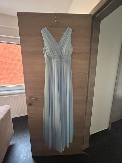 Cocktailjurk lichtblauw, Kleding | Dames, Gelegenheidskleding, Zo goed als nieuw, Cocktailjurk, Maat 38/40 (M), Ophalen