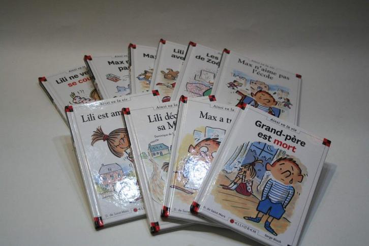 Pensez St.Nicolas 10 livres Max & Lili 1,2,3,4,5,6,7,9,15,19, Boeken, Kinderboeken | Kleuters, Zo goed als nieuw, Non-fictie, 5 of 6 jaar