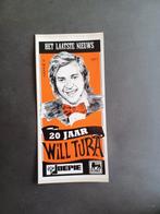 Sticker Will Tura, Verzenden, Zo goed als nieuw
