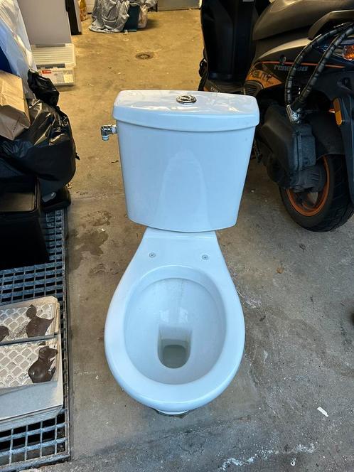 Toilette complète, Bricolage & Construction, Sanitaire, Comme neuf, Toilettes, Pierre