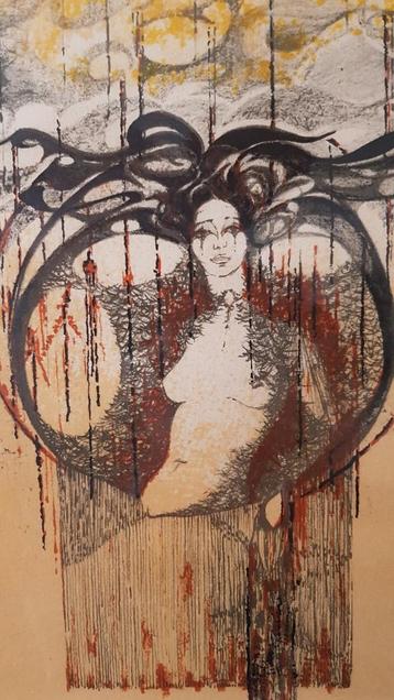 Lithographie  beschikbaar voor biedingen