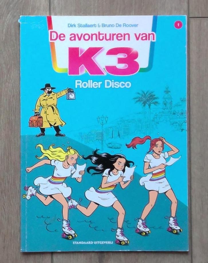 1 - Strip K3 - Roller Disco - 2018, Boeken, Stripverhalen, Gelezen, Eén stripboek, Ophalen of Verzenden