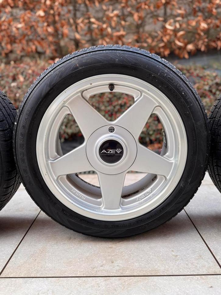 Jantes AZEV - 4X108 - AUDI 80 Type 81 - 89, Autos : Pièces & Accessoires, Pneus & Jantes, Pneus et Jantes, Utilisé, Enlèvement
