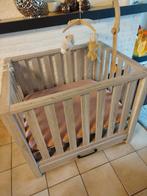 TWF babybox  Jasper met lade grijs, Kinderen en Baby's, Babyparken, Ophalen, Gebruikt, Rechthoekig, In hoogte verstelbaar