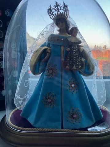 statue de Marie avec globe, Enlèvement, Utilisé, Image, Christianisme | Catholique
