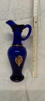 Un Vase bleu cobalt vintage - Bouteille Avon, Ophalen of Verzenden