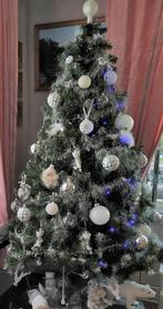 mooie nieuwe volle kerstboom besneeuwd 180cm met sterke voet, Enlèvement, Neuf