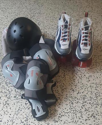 Patins Quad 200 pointure 39, Autres marques, Rollers 4 roues en ligne, Enlèvement ou Envoi, Comme neuf