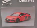 Audi R8 Abt mat rood in ovp GT-Spirit, Ophalen of Verzenden, Nieuw, Auto, Overige merken