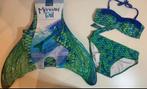 Zeemeermin vin met bikini, Enfants & Bébés, Maillots de bain pour enfants, Taille 152, Accessoire de natation, Comme neuf, Enlèvement