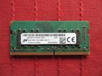 Micron DDR4 SODIMM 8GB 2666, Informatique & Logiciels, Mémoire RAM, Enlèvement ou Envoi, DDR4, 8 GB, Utilisé