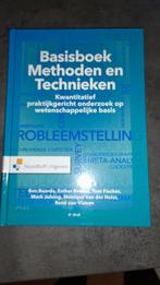Basisboek methoden en technieken, Boeken, Wetenschap, Gelezen, Overige wetenschappen, Ophalen of Verzenden, Ben Baarda