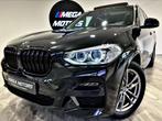 BMW X3 2.0 dAS 136CV PACK M" COCKPiT PANO CAMERA LED JA19, Auto's, 4 cilinders, 136 pk, Leder, Bedrijf