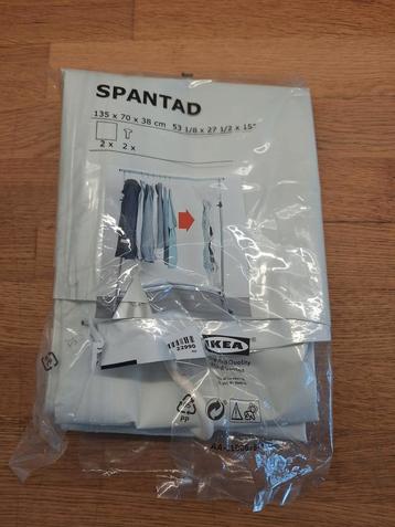 Vacuüm kledingzak SPANTAD, Ikea, 2 stuks beschikbaar voor biedingen