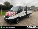 Iveco Daily 35C14 / 12.000 KM ! / Dubbel cabine/open laadbak, Auto's, Iveco, Start-stop-systeem, Bedrijf, Dealer onderhouden