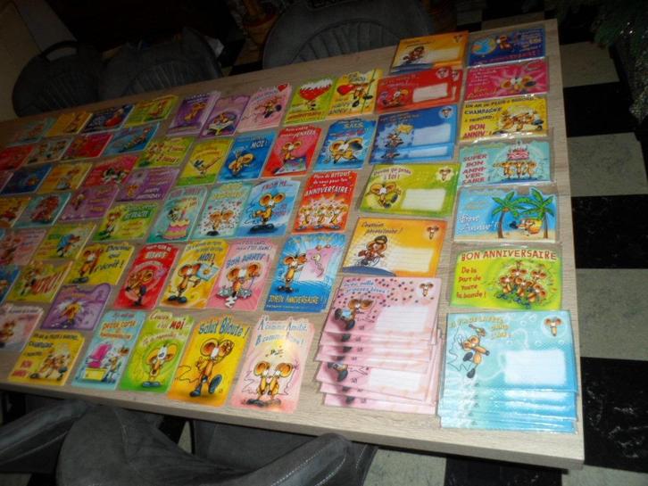 cartes de vœux 578 pièces en français, Divers, Cartes de voeux, Neuf, Enlèvement ou Envoi