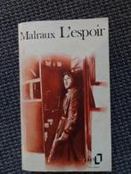Malraux, L'Espoir, Folio 504 p., Livres, Europe autre, Utilisé, Envoi