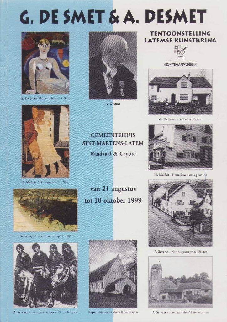 G. Desmet & A. Desmet - Tentoonstelling 1999, Boeken, Kunst en Cultuur | Beeldend, Zo goed als nieuw, Schilder- en Tekenkunst