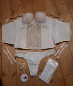 NOUVEL ensemble de lingerie (lingerie de mariée), Enlèvement ou Envoi, Blanc, Ensemble