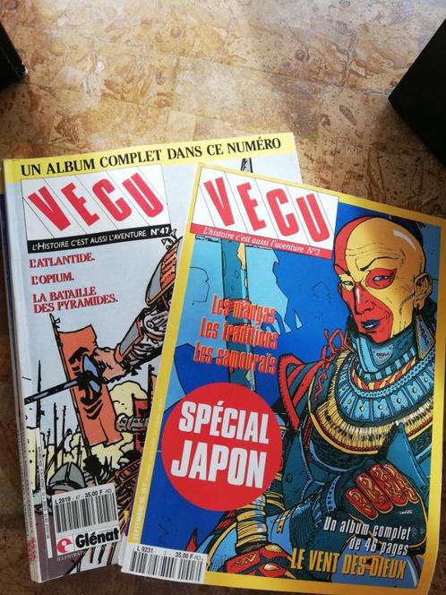 Vécu (magazine de la Bédé), Boeken, Stripverhalen, Gelezen, Meerdere stripboeken, Ophalen of Verzenden