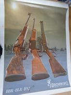 Vintage poster van BROWNING (BBR - BLR - B92), Verzamelen, Ophalen