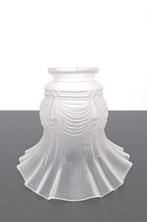 Antiek lampenkapje tulpvorm guirlandes Art Nouveau/Deco, Huis en Inrichting, Lampen | Lampenkappen, Ophalen of Verzenden