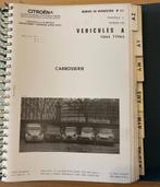 Classeur d’atelier carrosserie citroen Type A, Boeken, Ophalen of Verzenden, Citroën