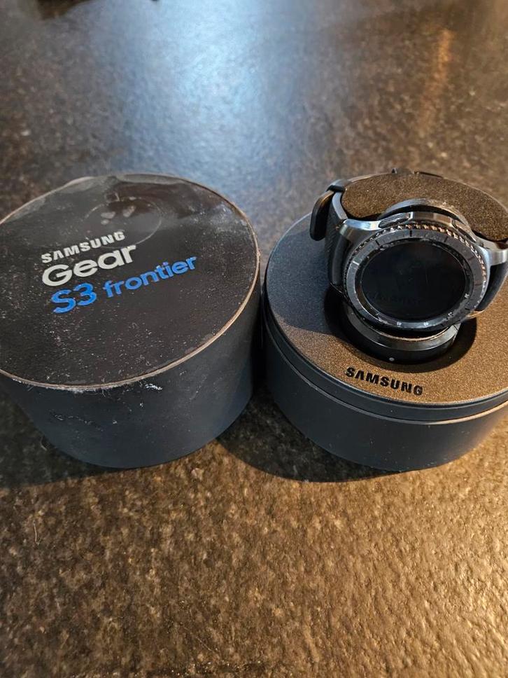 Samsung smartwatch S3 frontier, Handtassen en Accessoires, Smartwatches, Gebruikt, Ophalen