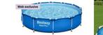 Zwembad Bestway steel pro 305x76 met pomp NIEUW!, Tuin en Terras, Ophalen, Nieuw, Rond