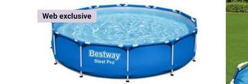 Zwembad Bestway steel pro 305x76 met pomp NIEUW! beschikbaar voor biedingen