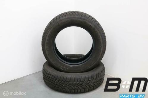 2 x 195 65 15 91T Dunlop SP Winterresponse 2 met 7mm, Auto-onderdelen, Overige Auto-onderdelen, Gebruikt