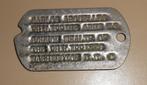 Rare WW2 US Army Dog Tag du terrain Philippine Army 1942, Collections, Objets militaires | Seconde Guerre mondiale, Autres types