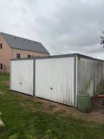 Dubbele garagebox novoferm, Ophalen, Zo goed als nieuw, Hout