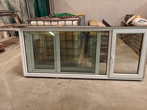 3 PVC ramen, Doe-het-zelf en Bouw, Raamkozijnen en Schuifdeuren, Zo goed als nieuw, Ophalen