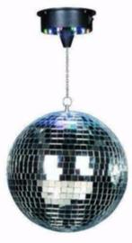 Disco spiegel bol 25 cm met led motor [221-B], Muziek en Instrumenten, Licht en Laser, Ophalen of Verzenden, Nieuw