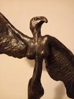 Luc Lapère - belle statue en bronze (52cm), Enlèvement
