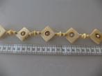 vintage ketting, Handtassen en Accessoires, Kettingen, Ophalen of Verzenden, Zo goed als nieuw, Beige, Overige materialen