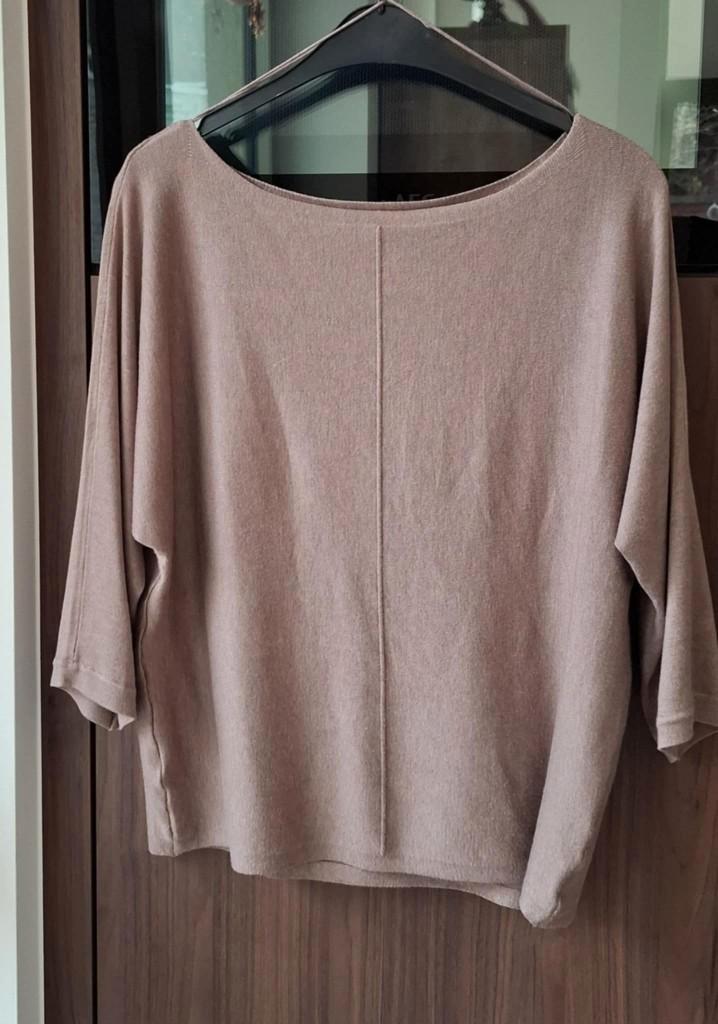Mooie nieuwe ongedragen blouse large, Kleding | Dames, Blouses en Tunieken, Nieuw, Maat 42/44 (L), Bruin, Ophalen of Verzenden