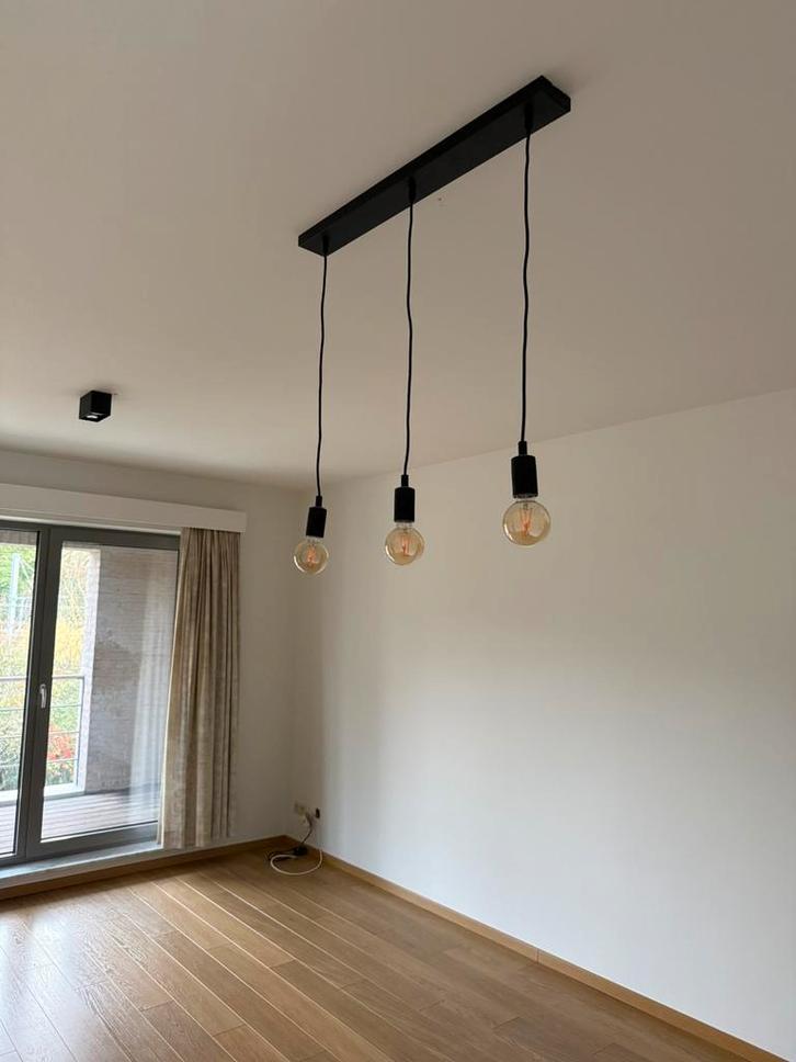 Moderne lichtarmatuur 3-delig (lang), Maison & Meubles, Lampes | Appliques, Comme neuf, Enlèvement