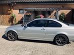 E46 coupe320, Auto's, BMW, Achterwielaandrijving, Zwart, Leder, Handgeschakeld