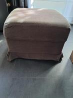 Gratis poef/voetenbank, Huis en Inrichting, Ophalen, Gebruikt, Stof, 50 tot 75 cm