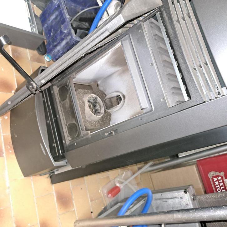 Pelletkachels, Huis en Inrichting, Kachels, Gebruikt, Vrijstaand, Pelletkachel, Overige brandstoffen, Ophalen
