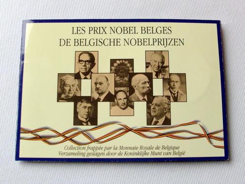 Koninkl. Munt België 1996 Nobelprijzen Ilya Prigogine zilver, Postzegels en Munten, Penningen en Medailles, Zilver, Verzenden