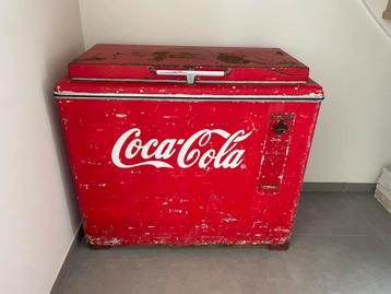 Vintage coca cola frigo beschikbaar voor biedingen