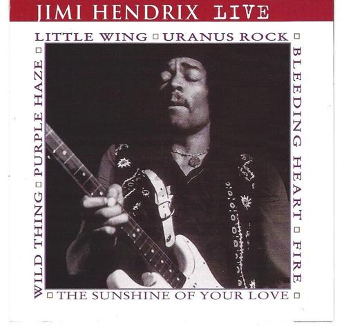 CD Jimi HENDRIX - LIVE - Gouden sterren, Cd's en Dvd's, Cd's | Rock, Zo goed als nieuw, Poprock, Verzenden